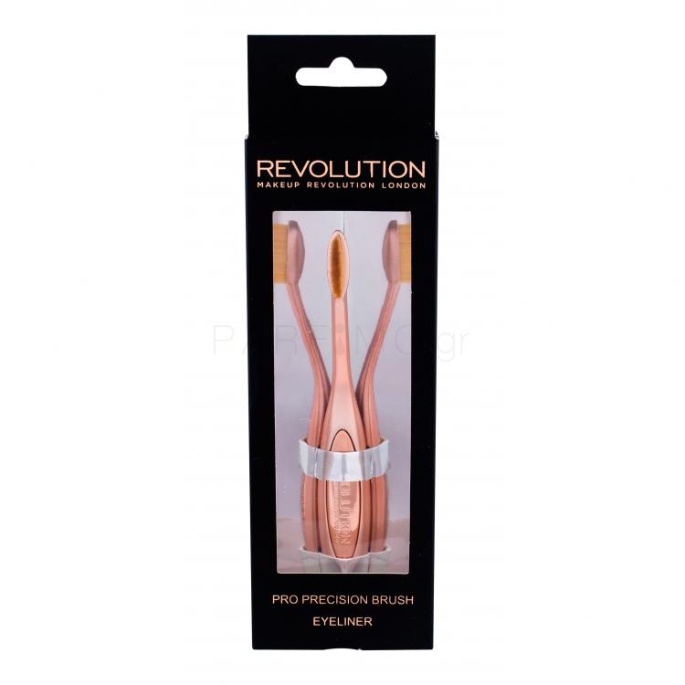 Makeup Revolution London Brushes Pro Precision Brush Eyeliner Πινέλο για γυναίκες 1 τεμ