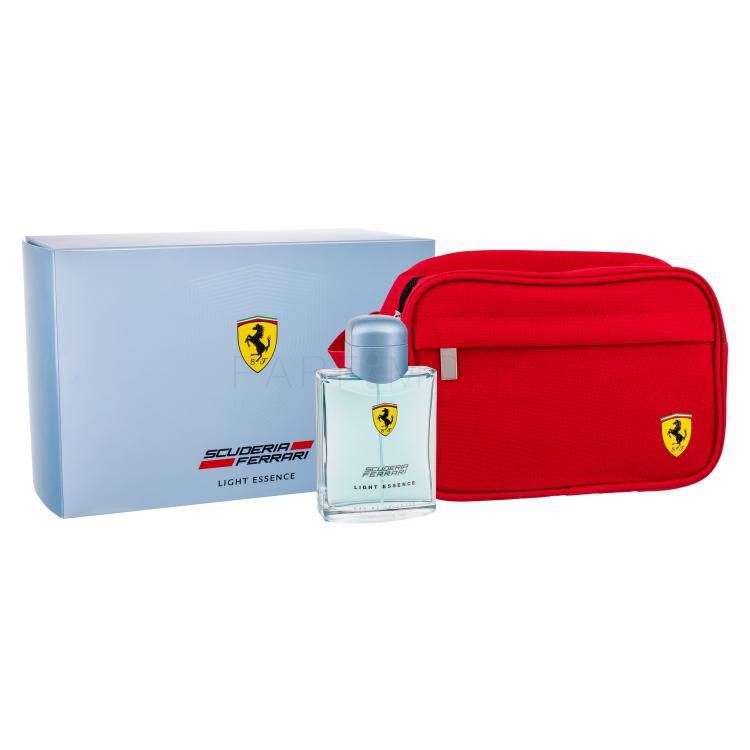 Ferrari Scuderia Ferrari Light Essence Σετ δώρου EDT 125 ml +καλλυντική τσάντα