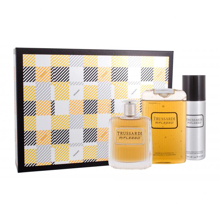Trussardi Riflesso Σετ δώρου EDT 100 ml +αφρόλουτρο 200 ml + αποσμητικό 100 ml