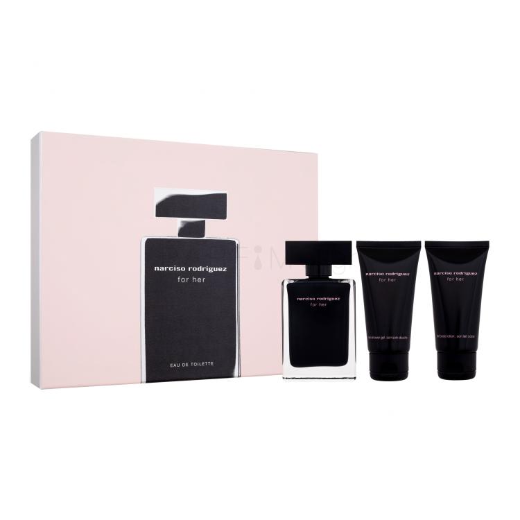 Narciso Rodriguez For Her Σετ δώρου EDT 50 ml + λοσιόν σώματος  50 ml + αφρόλουτρο 50 ml
