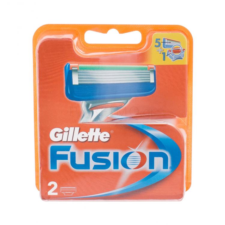 Gillette Fusion5 Ανταλλακτικές λεπίδες για άνδρες 2 τεμ