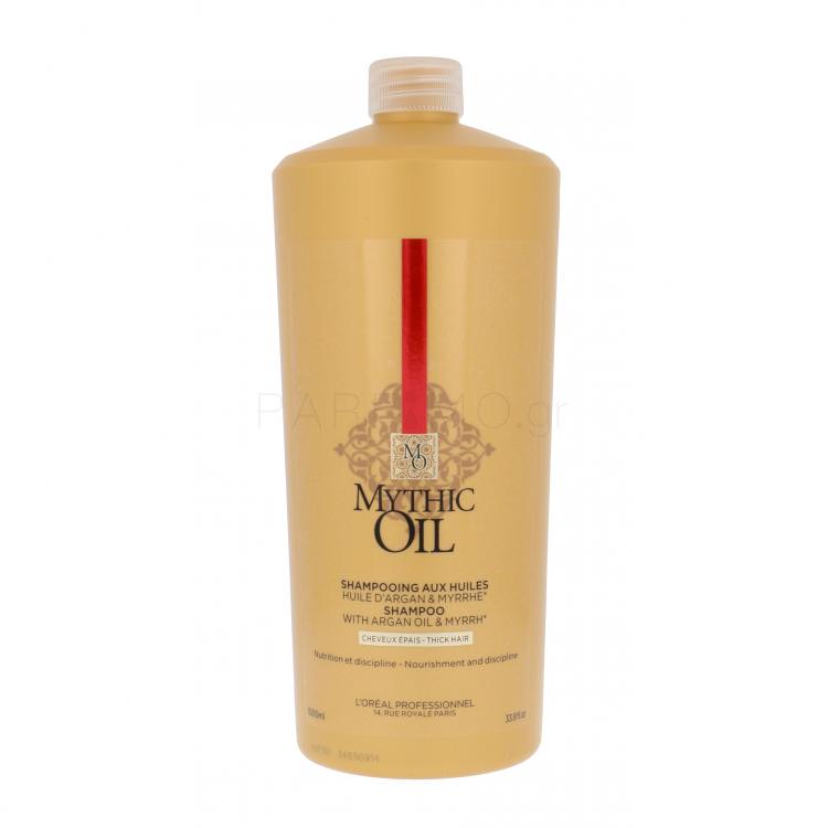 L&#039;Oréal Professionnel Mythic Oil Thick Hair Shampoo Σαμπουάν για γυναίκες 1000 ml