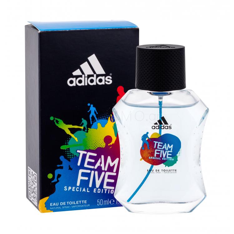 Adidas Team Five Eau de Toilette για άνδρες 50 ml