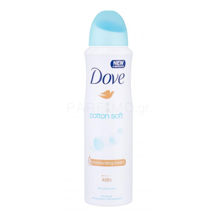 Dove Cotton Soft 48h Αντιιδρωτικό για γυναίκες 150 ml