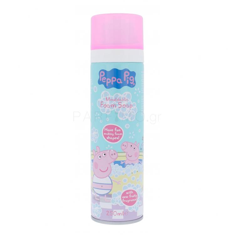 Peppa Pig Peppa Mouldable Foam Soap Αφρός καθαρισμού σώματος για παιδιά 250 ml