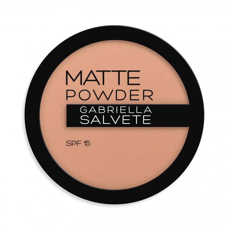 Gabriella Salvete Matte Powder SPF15 Πούδρα για γυναίκες 8 gr Απόχρωση 04