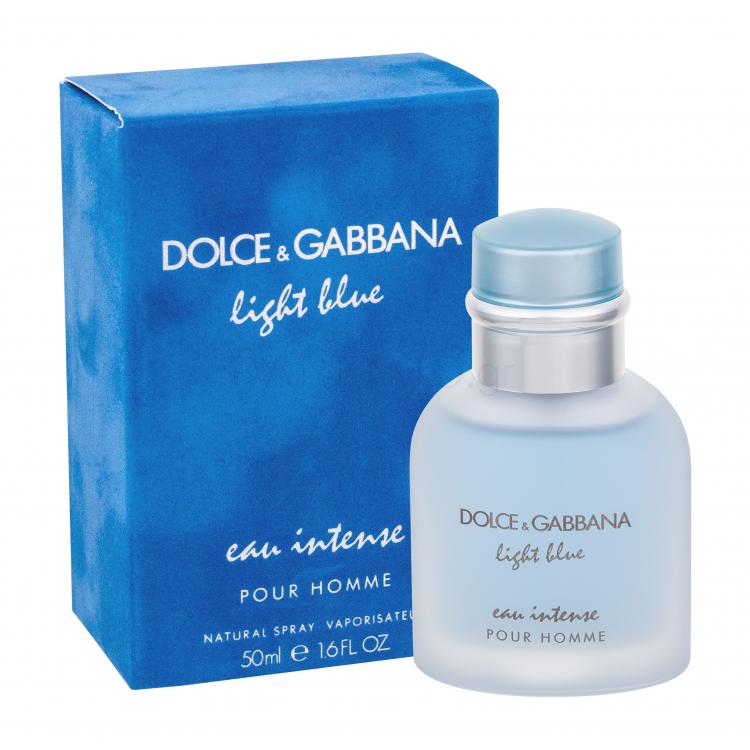 Dolce&amp;Gabbana Light Blue Eau Intense Eau de Parfum για άνδρες 50 ml