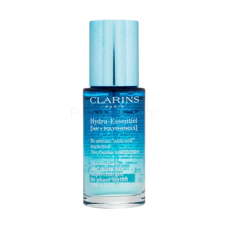 Clarins Hydra-Essentiel Bi-Phase Serum Ορός προσώπου για γυναίκες 30 ml