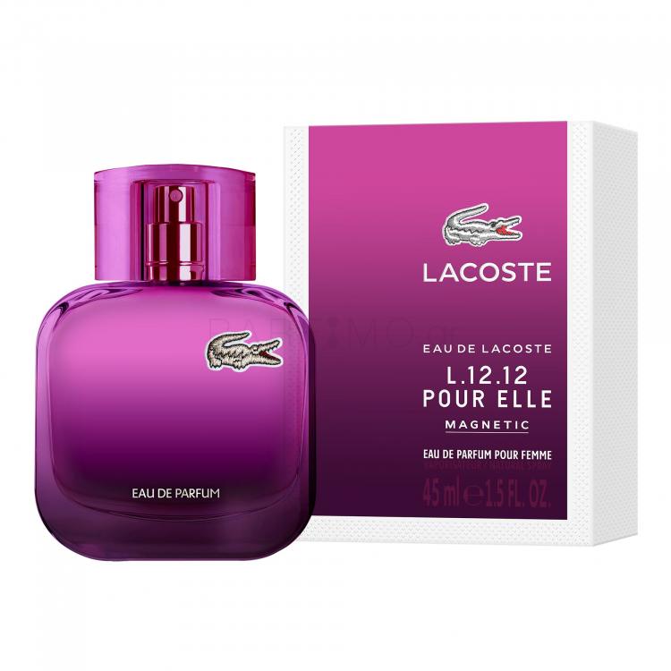 Lacoste Eau de Lacoste L.12.12 Magnetic Eau de Parfum για γυναίκες 45 ml