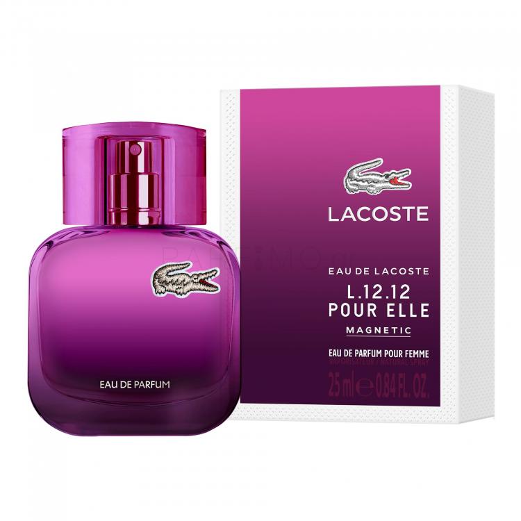 Lacoste Eau de Lacoste L.12.12 Magnetic Eau de Parfum για γυναίκες 25 ml