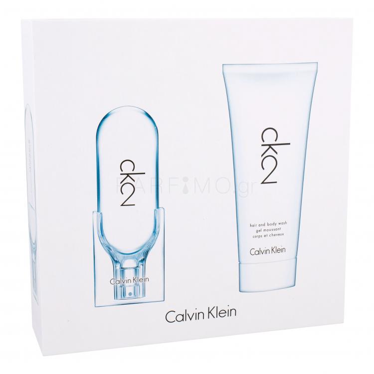 Calvin Klein CK2 Σετ δώρου EDT 50 ml +αφρόλουτρο 100 ml