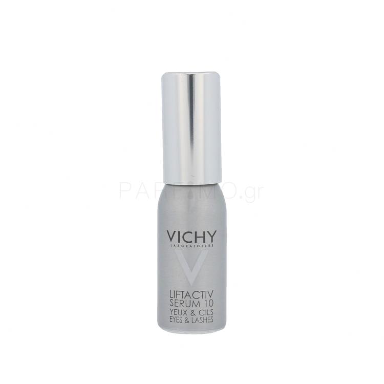Vichy Liftactiv Serum 10 Eyes &amp; Lashes Τζελ ματιών για γυναίκες 15 ml ελλατωματική συσκευασία