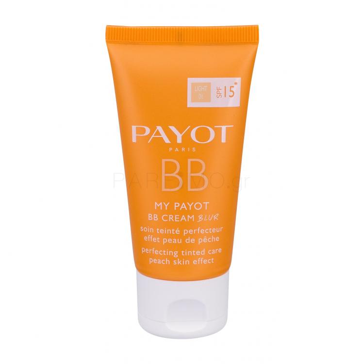 PAYOT My Payot BB Cream Blur SPF15 ΒΒ κρέμα για γυναίκες 50 ml Απόχρωση 01 Light TESTER