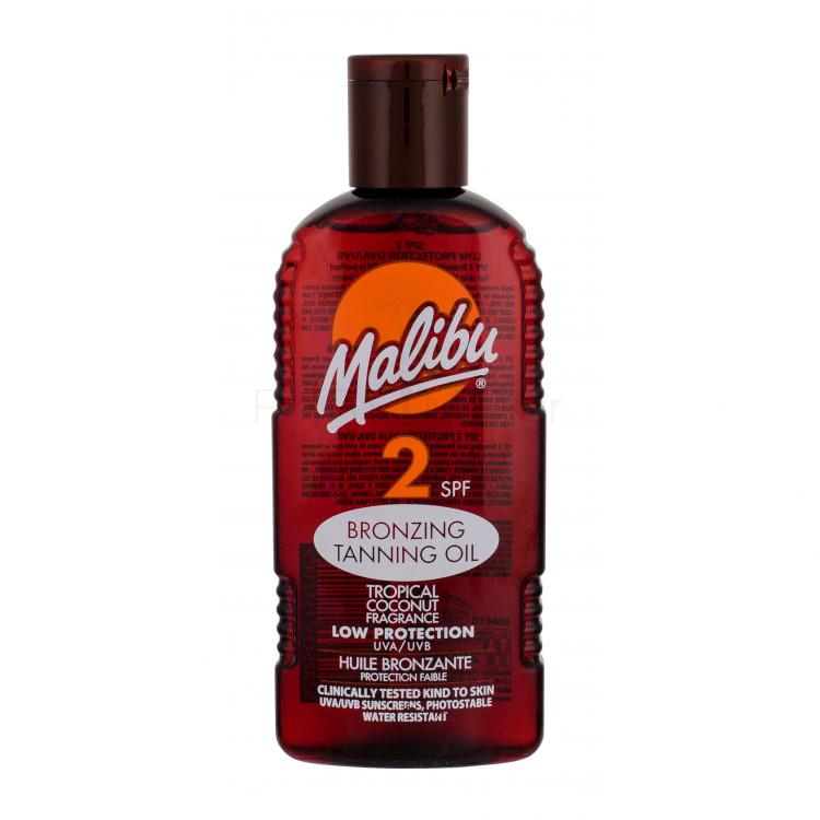 Malibu Bronzing Tanning Oil SPF2 Αντιηλιακό προϊόν για το σώμα για γυναίκες 200 ml