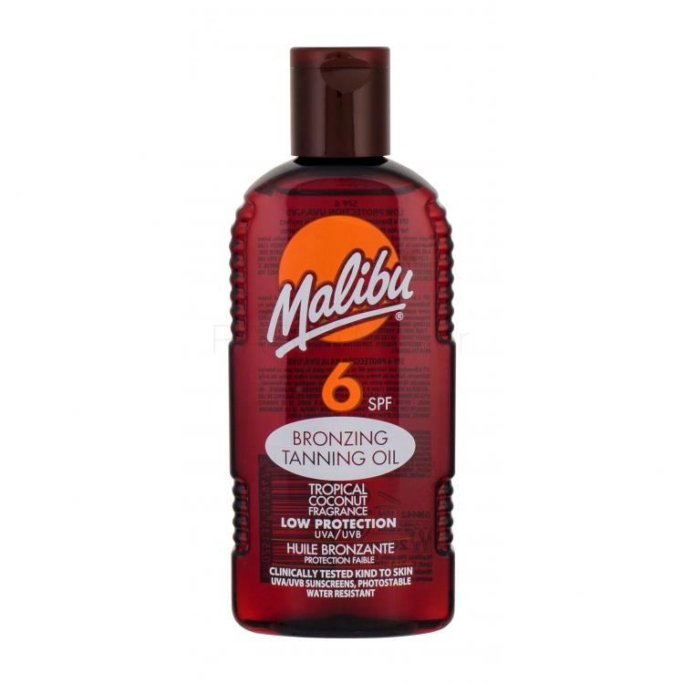 Malibu Bronzing Tanning Oil SPF6 Αντιηλιακό προϊόν για το σώμα για γυναίκες 200 ml