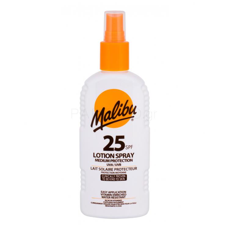 Malibu Lotion Spray SPF25 Αντιηλιακό προϊόν για το σώμα 200 ml