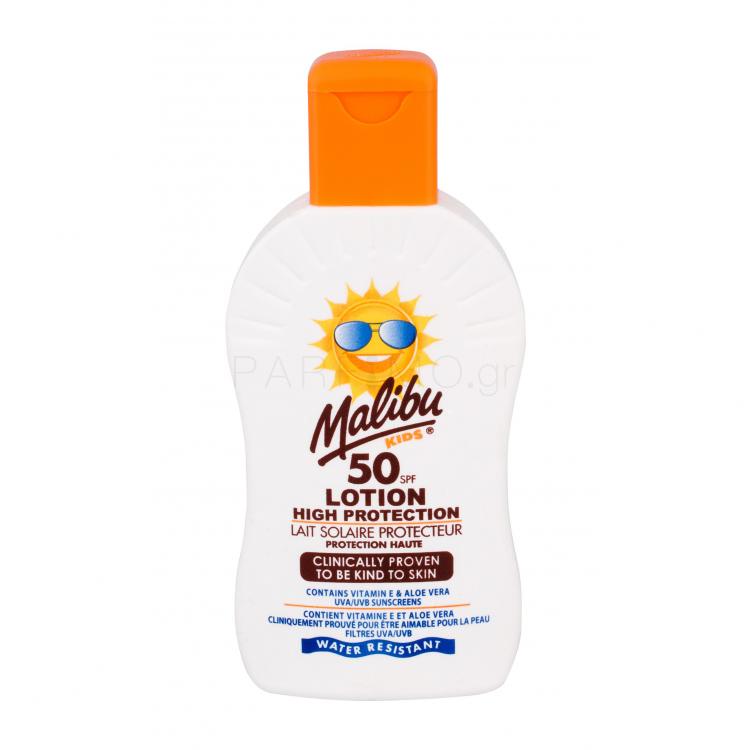Malibu Kids SPF50 Αντιηλιακό προϊόν για το σώμα για παιδιά 200 ml