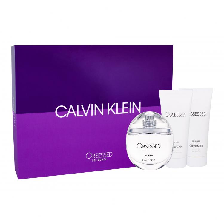 Calvin Klein Obsessed For Women Σετ δώρου EDP 100 ml + λοσιόν σώματος 100 ml + αφρόλουτρο 100 ml