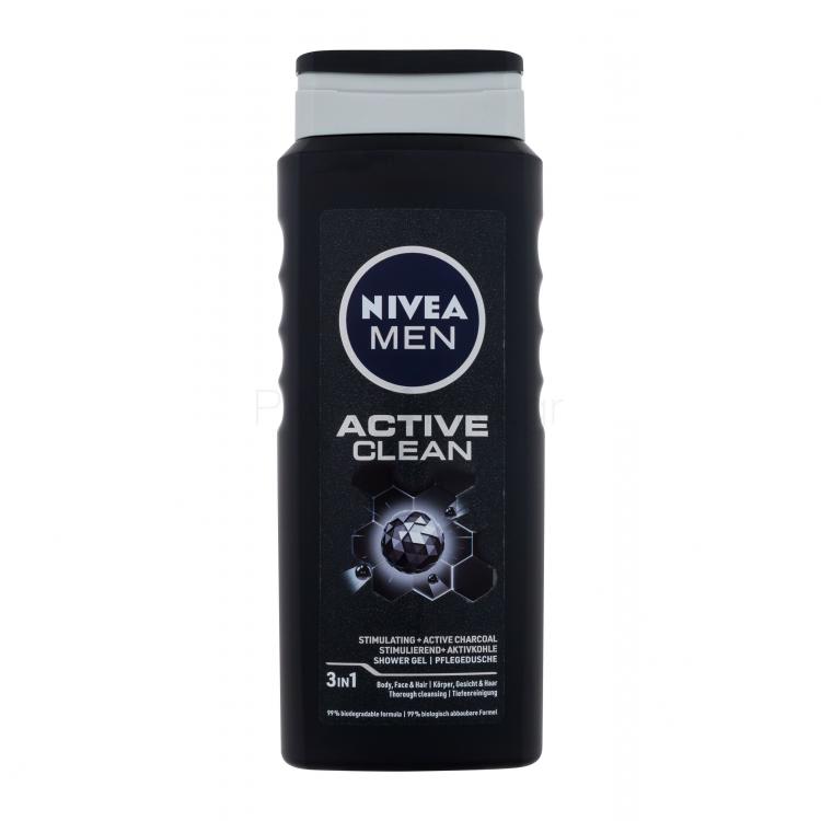 Nivea Men Active Clean Αφρόλουτρο για άνδρες 500 ml