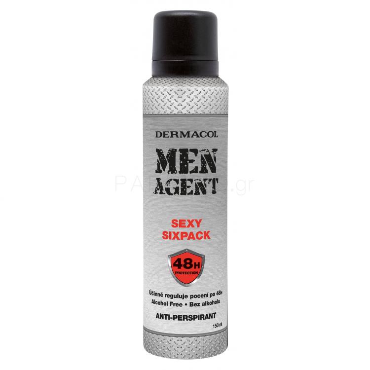 Dermacol Men Agent Sexy Sixpack 48H Αντιιδρωτικό για άνδρες 150 ml
