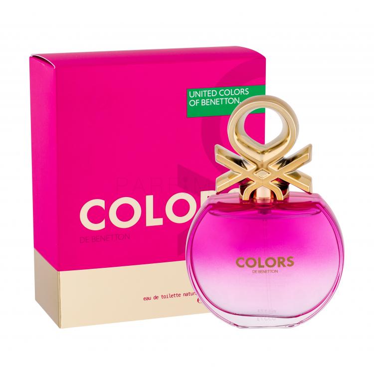 Benetton Colors de Benetton Pink Eau de Toilette για γυναίκες 80 ml
