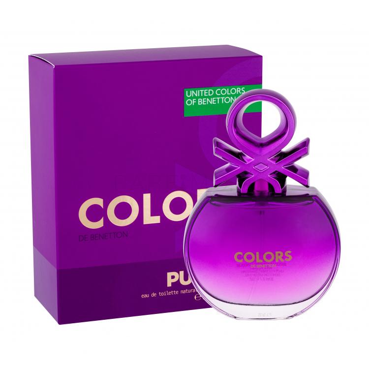 Benetton Colors de Benetton Purple Eau de Toilette για γυναίκες 80 ml