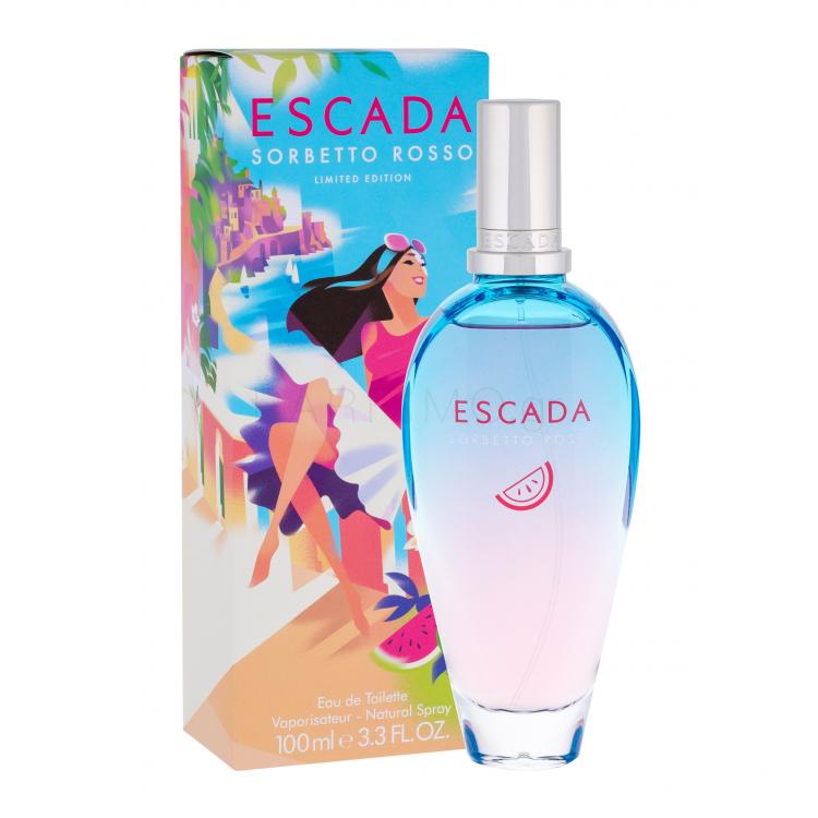 ESCADA Sorbetto Rosso Eau de Toilette για γυναίκες 100 ml