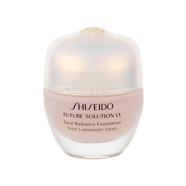 Shiseido Future Solution LX Total Radiance Foundation SPF15 Make up για γυναίκες 30 ml Απόχρωση l20 Natural Light Ivory