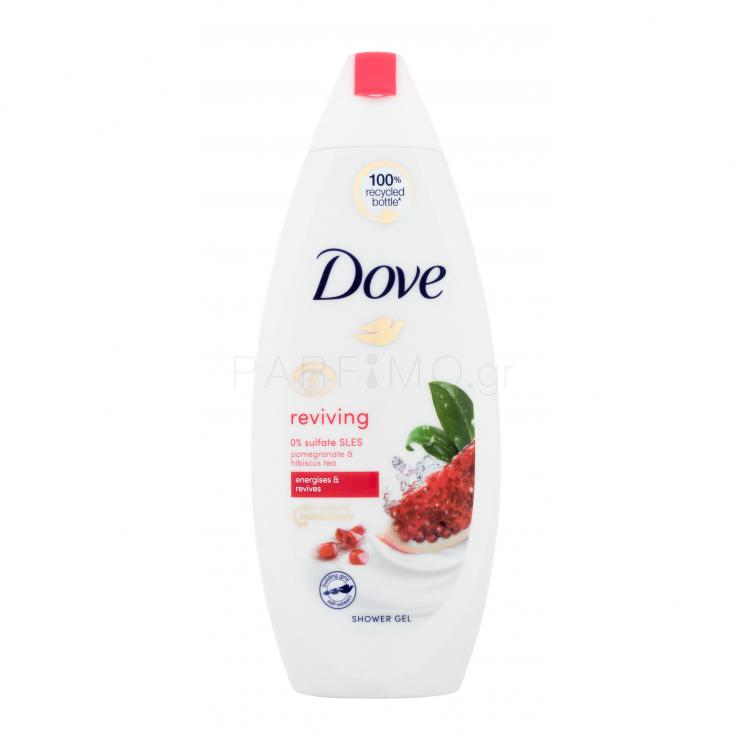 Dove Go Fresh Pomegranate Αφρόλουτρο για γυναίκες 250 ml