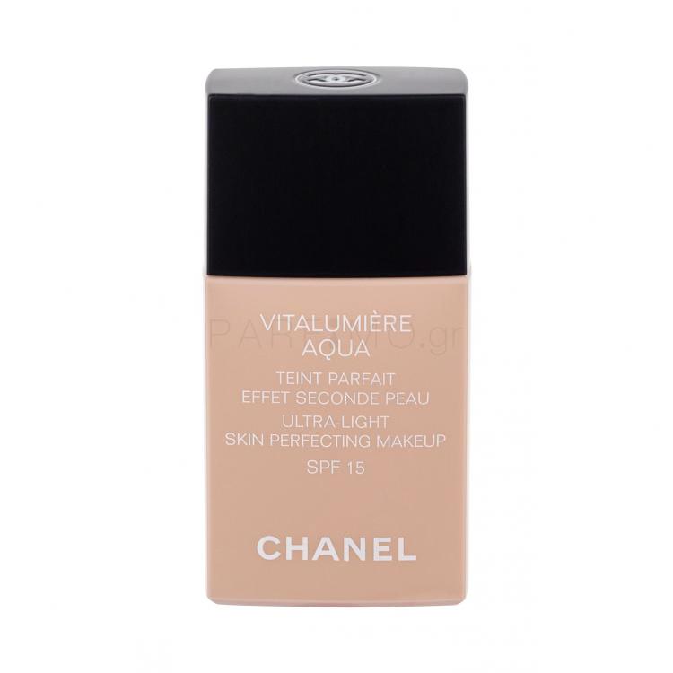 Chanel Vitalumière Aqua SPF15 Make up για γυναίκες 30 ml Απόχρωση 40 Beige
