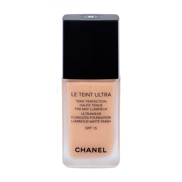 Chanel Le Teint Ultra SPF15 Make up για γυναίκες 30 ml Απόχρωση 30 Beige