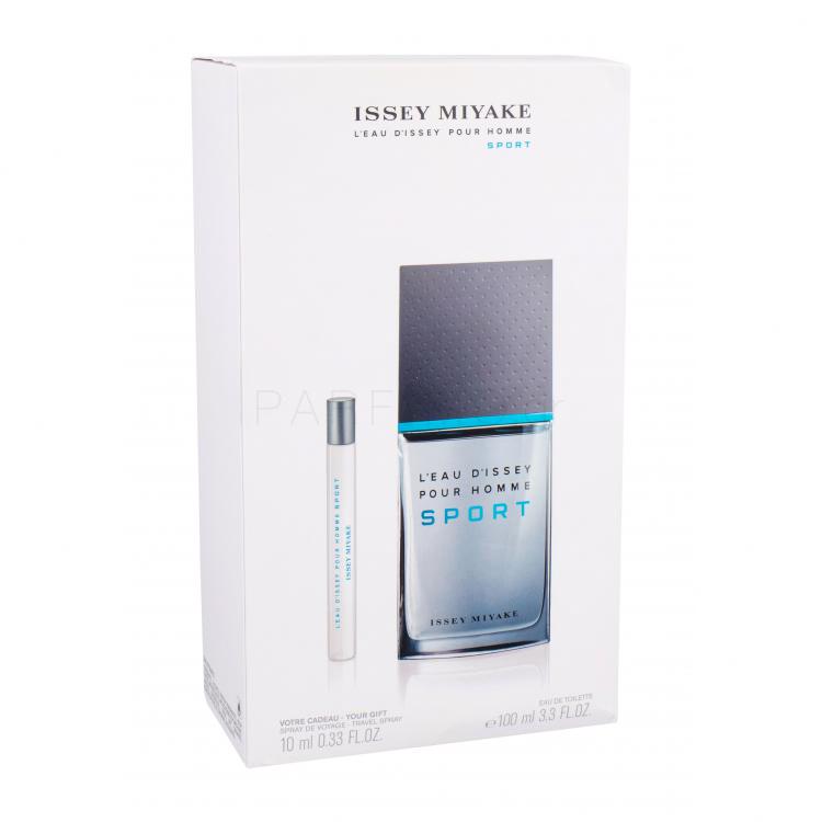 Issey Miyake L´Eau D´Issey Pour Homme Sport Σετ δώρου EDT 100 ml + EDT 10 ml