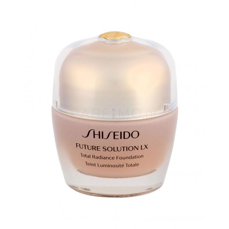 Shiseido Future Solution LX Total Radiance Foundation SPF15 Make up για γυναίκες 30 ml Απόχρωση R2 Rose