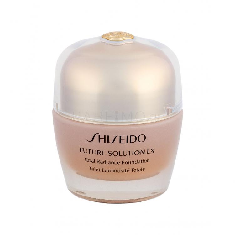 Shiseido Future Solution LX Total Radiance Foundation SPF15 Make up για γυναίκες 30 ml Απόχρωση R4 Rose