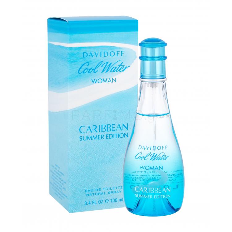 Davidoff Cool Water Caribbean Summer Edition Eau de Toilette για γυναίκες 100 ml