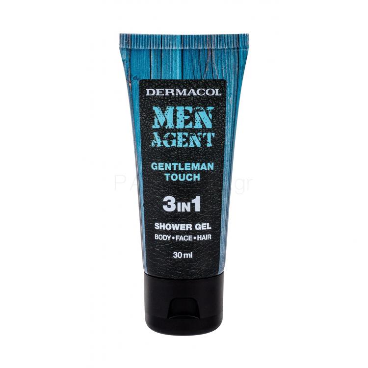 Dermacol Men Agent Gentleman Touch 3in1 Αφρόλουτρο για άνδρες 30 ml
