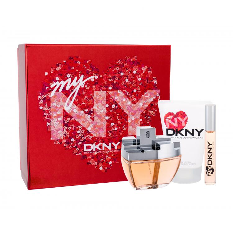 DKNY DKNY My NY Σετ δώρου EDP 100 ml + λοσιόν σώματος 100 ml + EDP ρολλόν  10 ml