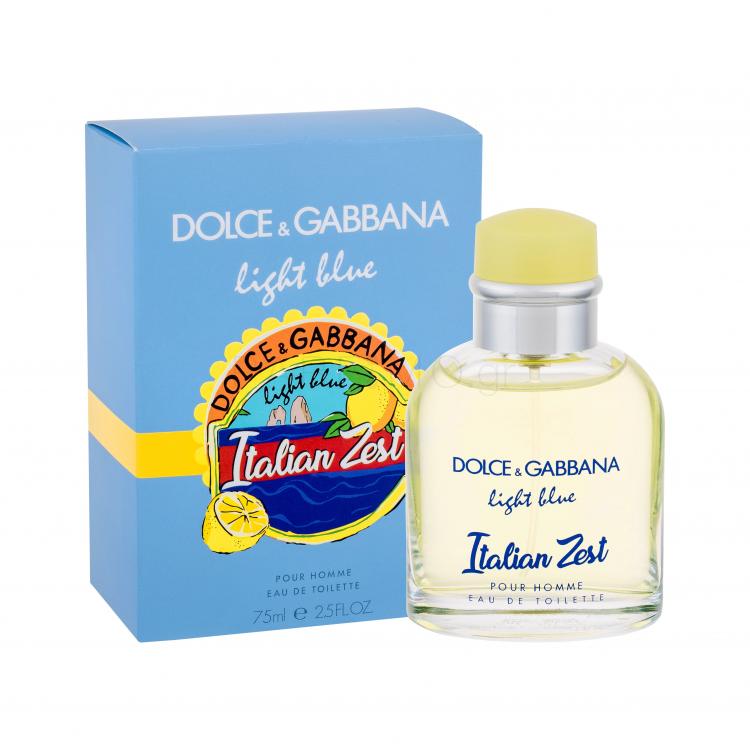 Dolce&amp;Gabbana Light Blue Italian Zest Pour Homme Eau de Toilette για άνδρες 75 ml