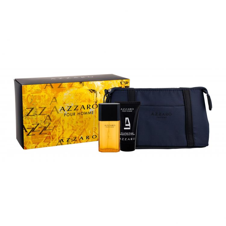 Azzaro Pour Homme Σετ δώρου EDT 30 ml + αφρόλουτρο 50 ml + καλλυντική τσάντα