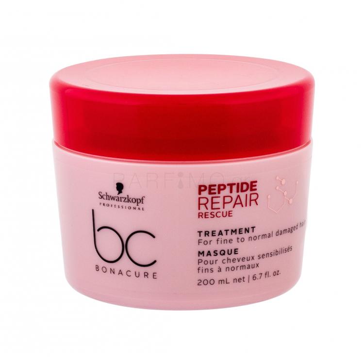 Schwarzkopf Professional BC Bonacure Peptide Repair Rescue Μάσκα μαλλιών για γυναίκες 200 ml