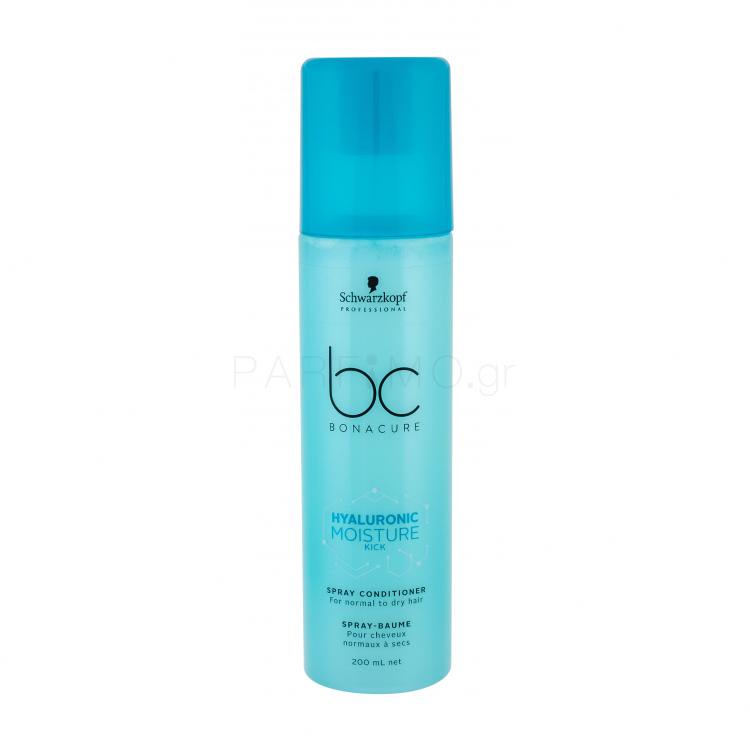 Schwarzkopf Professional BC Bonacure Hyaluronic Moisture Kick Spray Conditioner Μαλακτικό μαλλιών για γυναίκες 200 ml
