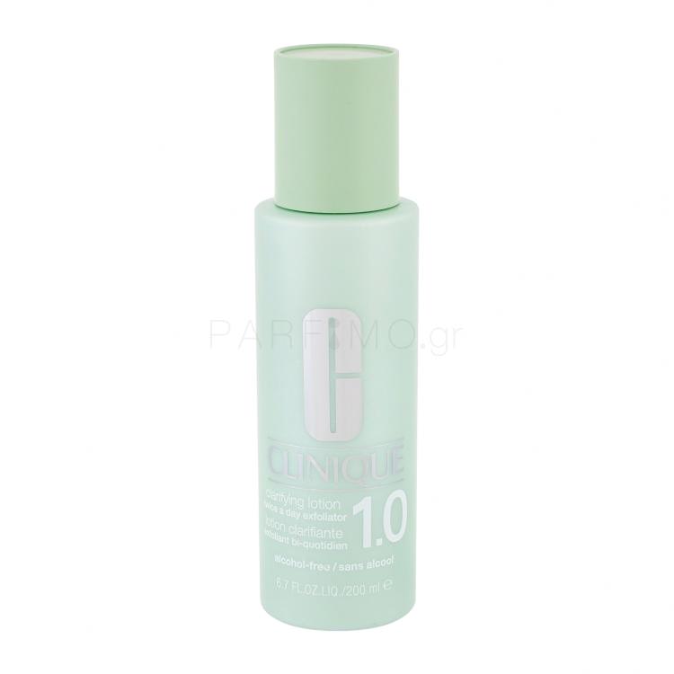 Clinique 3-Step Skin Care Clarifying Lotion 1.0 Alcohol-Free Νερό καθαρισμού προσώπου για γυναίκες 200 ml
