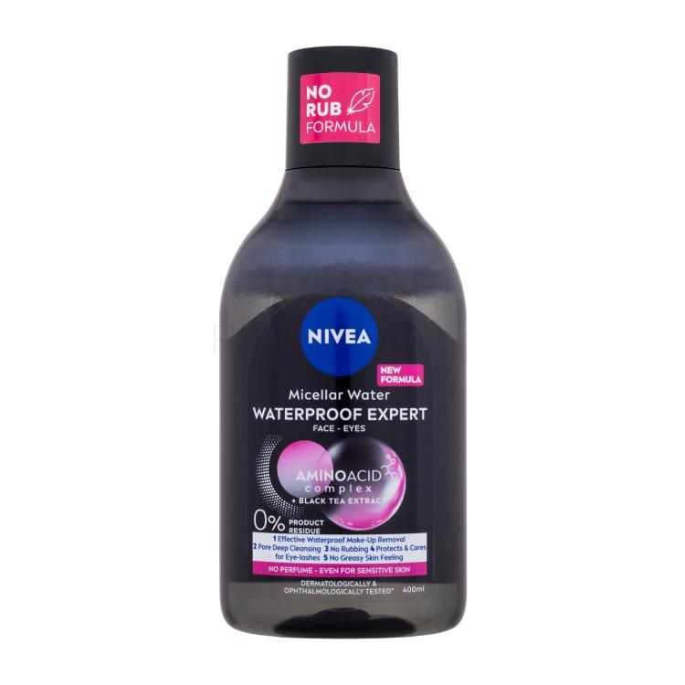 Nivea MicellAIR® Expert Waterproof Μικυλλιακό νερό για γυναίκες 400 ml