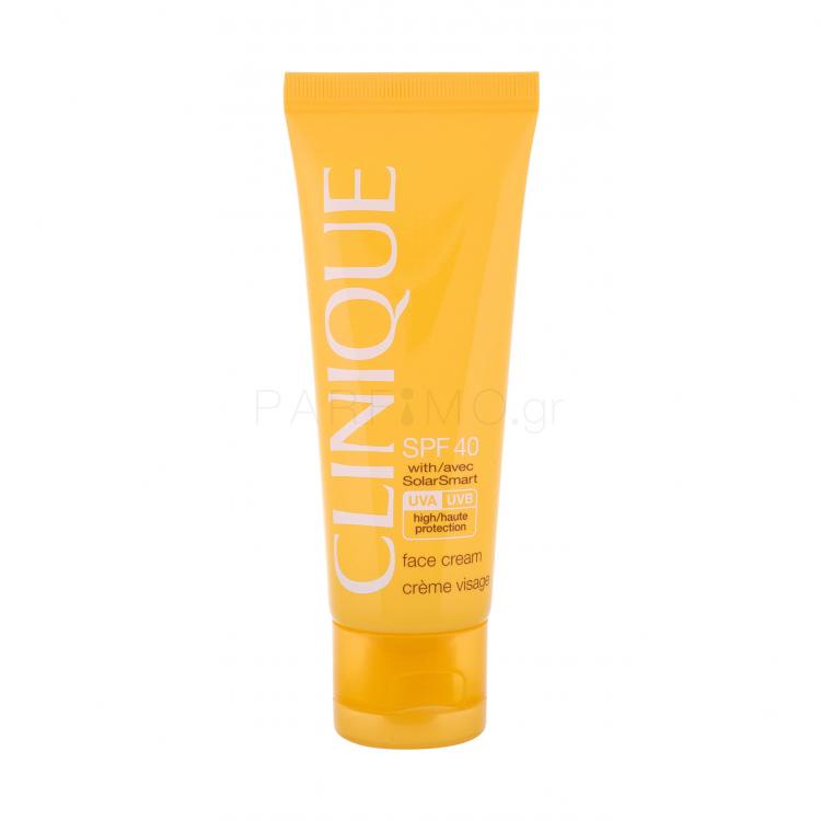 Clinique Sun Care SPF40 Αντιηλιακό προϊόν προσώπου για γυναίκες 50 ml