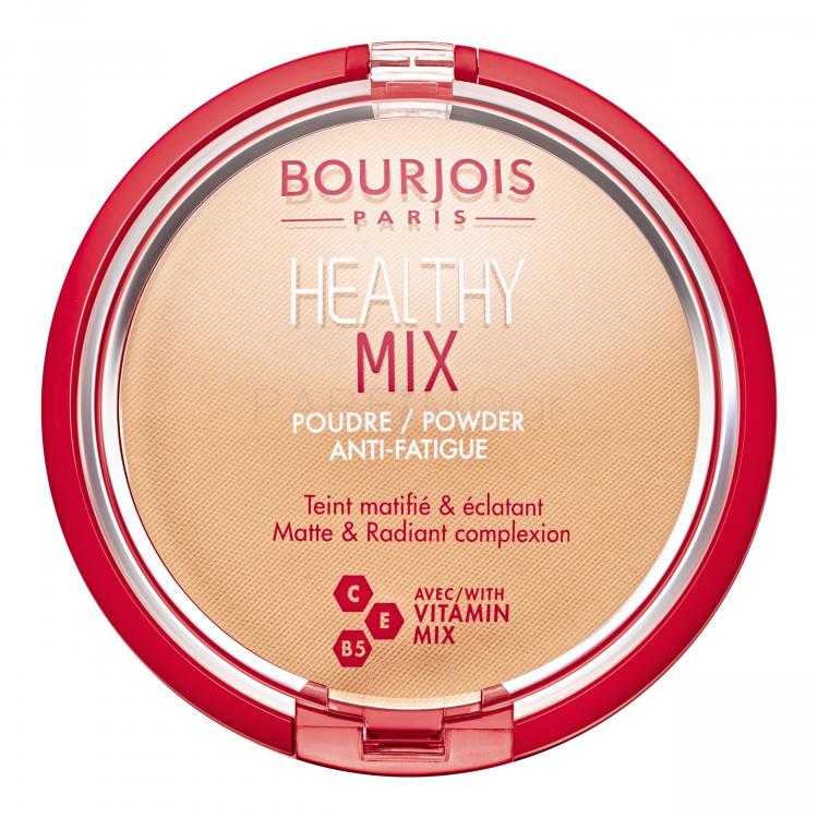 BOURJOIS Paris Healthy Mix Anti-Fatigue Πούδρα για γυναίκες 11 gr Απόχρωση 02 Light Beige