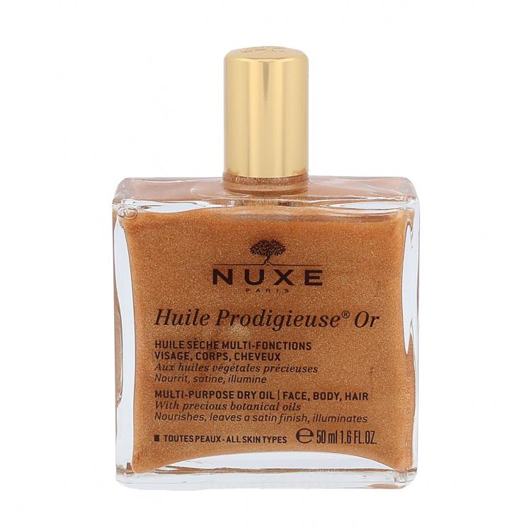 NUXE Huile Prodigieuse Or Multi-Purpose Shimmering Dry Oil Λάδι σώματος για γυναίκες 50 ml TESTER