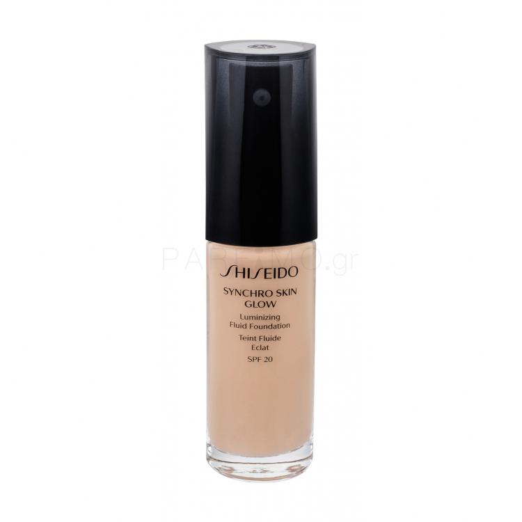 Shiseido Synchro Skin Glow SPF20 Make up για γυναίκες 30 ml Απόχρωση Rose 2