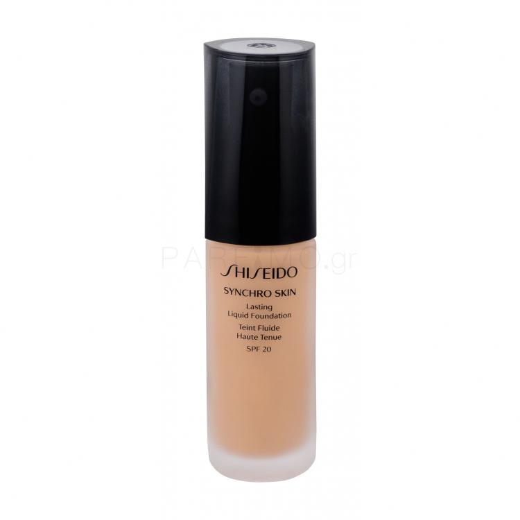 Shiseido Synchro Skin Lasting Liquid Foundation SPF20 Make up για γυναίκες 30 ml Απόχρωση Neutral 4