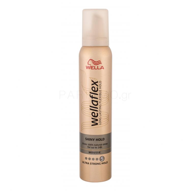 Wella Wellaflex Shiny Hold Αφρός μαλλιών για γυναίκες 200 ml