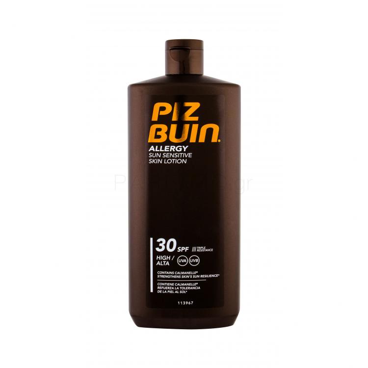 PIZ BUIN Allergy Sun Sensitive Skin Lotion SPF30 Αντιηλιακό προϊόν για το σώμα 400 ml